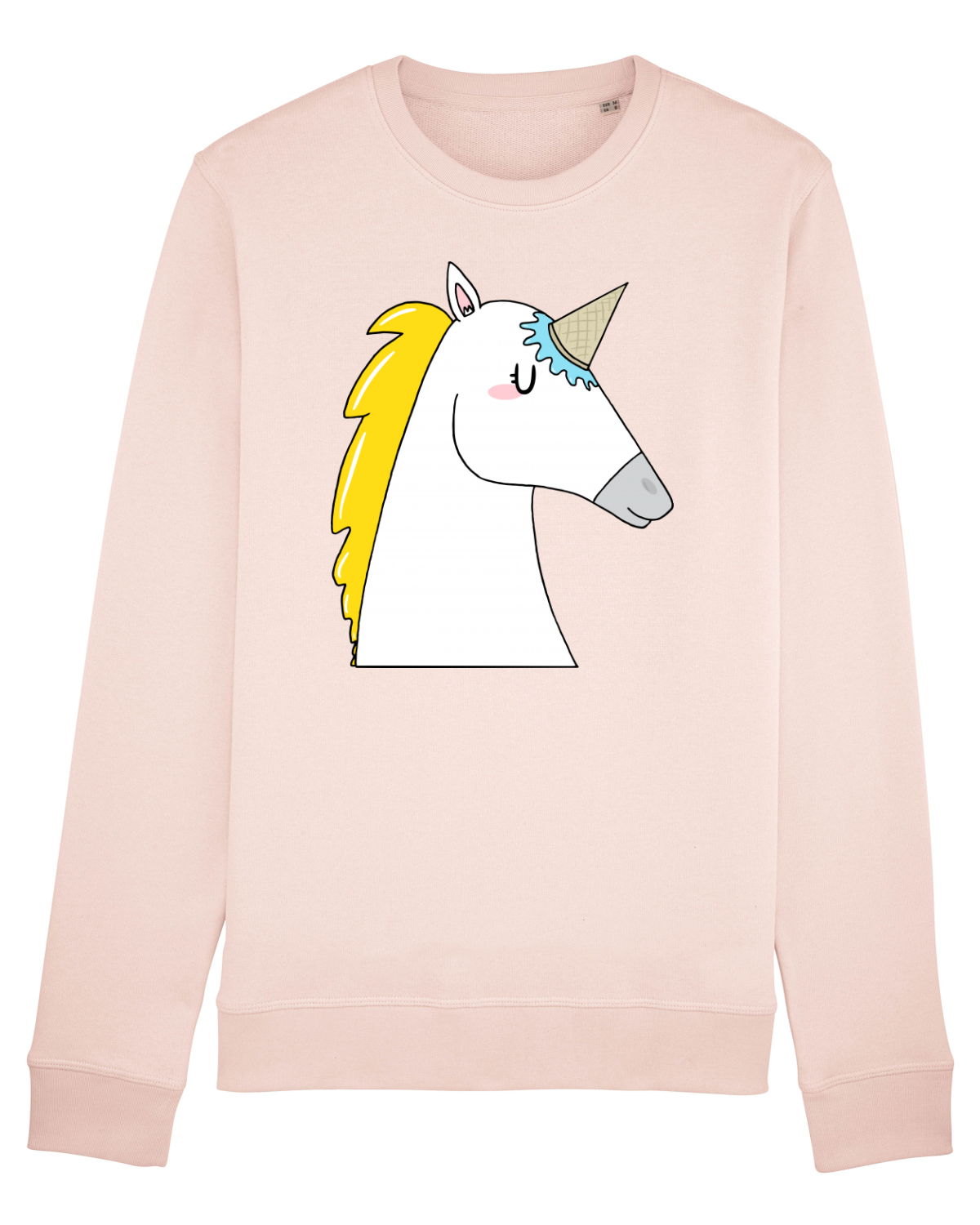 Bluză mânecă lungă Unisex Rise Candy Pink