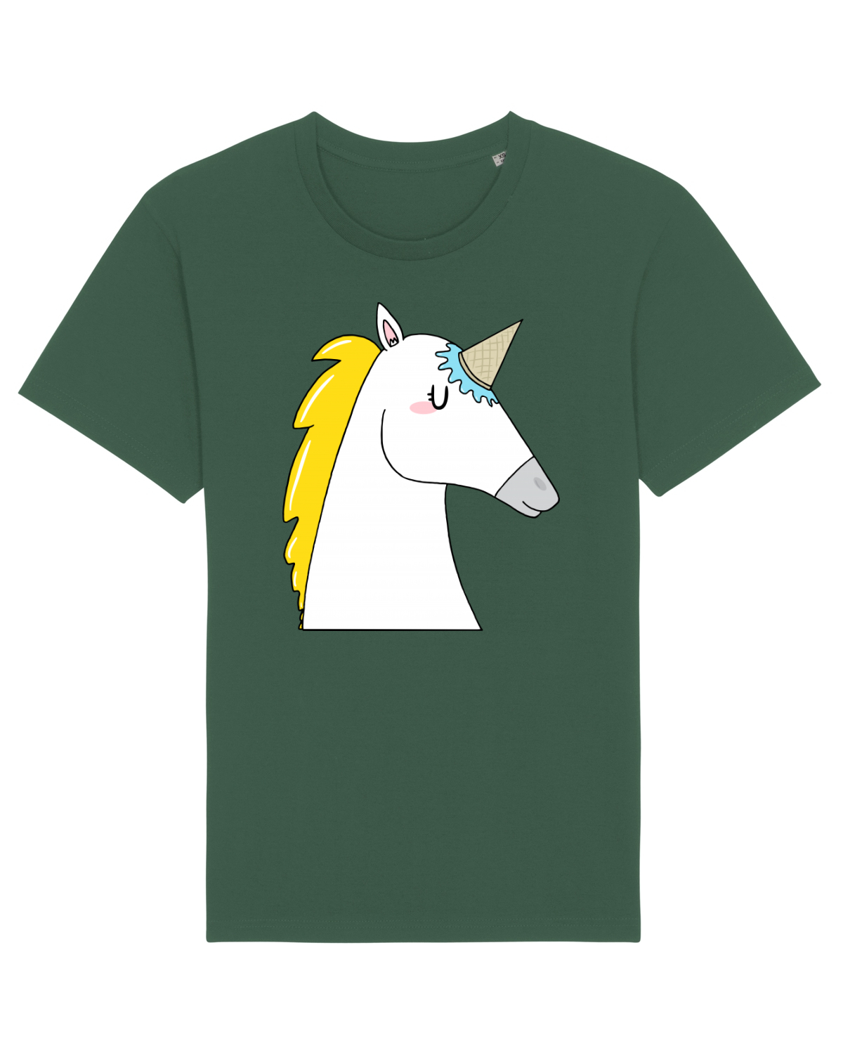 Tricou mânecă scurtă Unisex Rocker Bottle Green