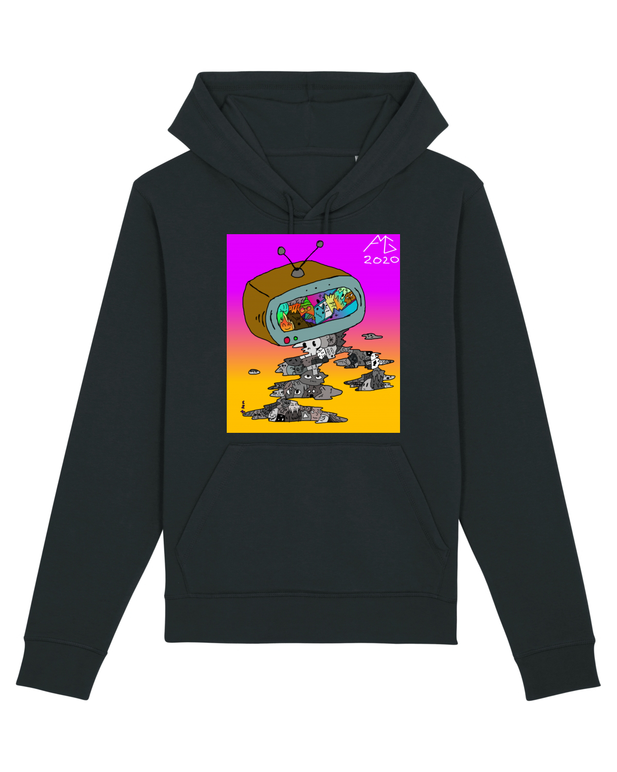 Hanorac Unisex Drummer Black
