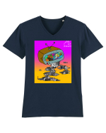 TV Tricou mânecă scurtă guler V Bărbat Presenter