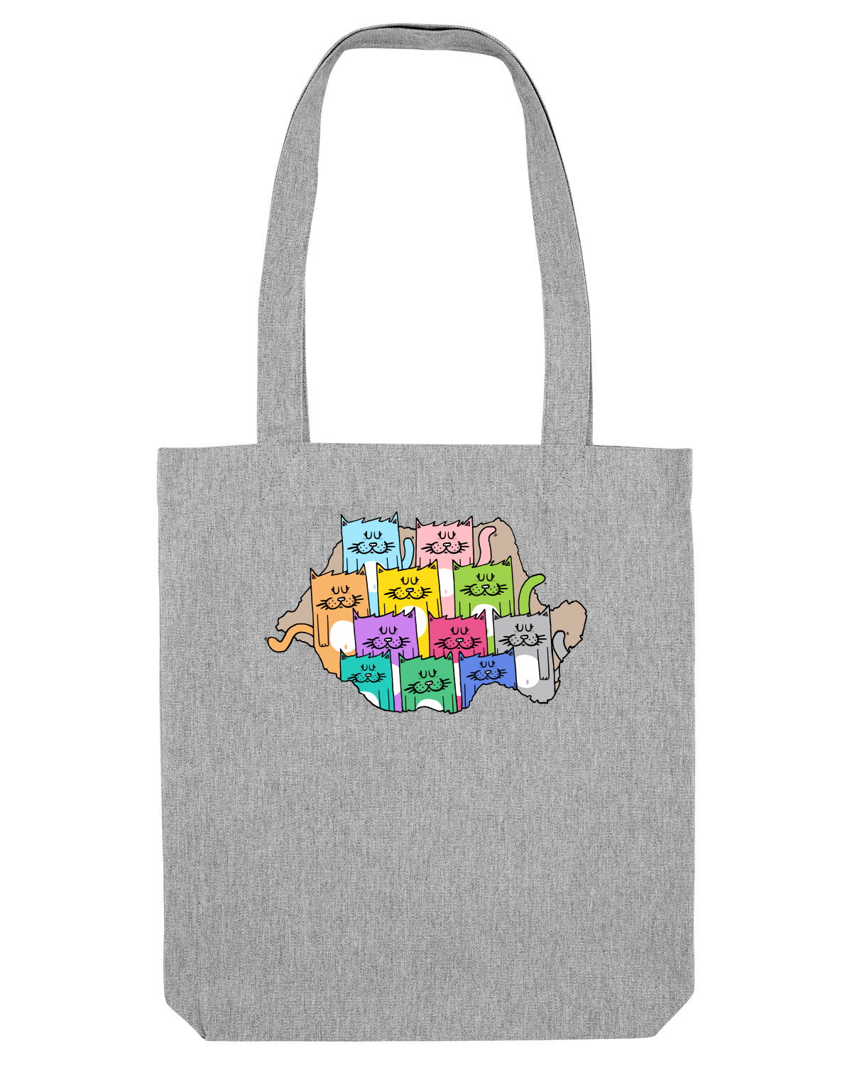 Sacoșă textilă Heather Grey