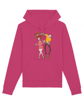 Girl and Boy Dancing Raspberry