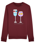 Glasses wearing glasses Bluză mânecă lungă Unisex Rise