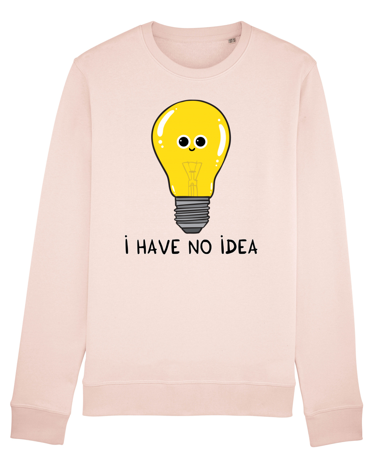 Bluză mânecă lungă Unisex Rise Candy Pink
