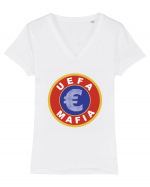 UEFA MAFIA Tricou mânecă scurtă guler V Damă Evoker