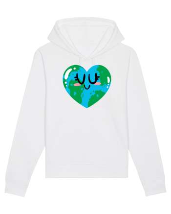 I Love Earth White