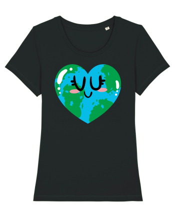 I Love Earth Black