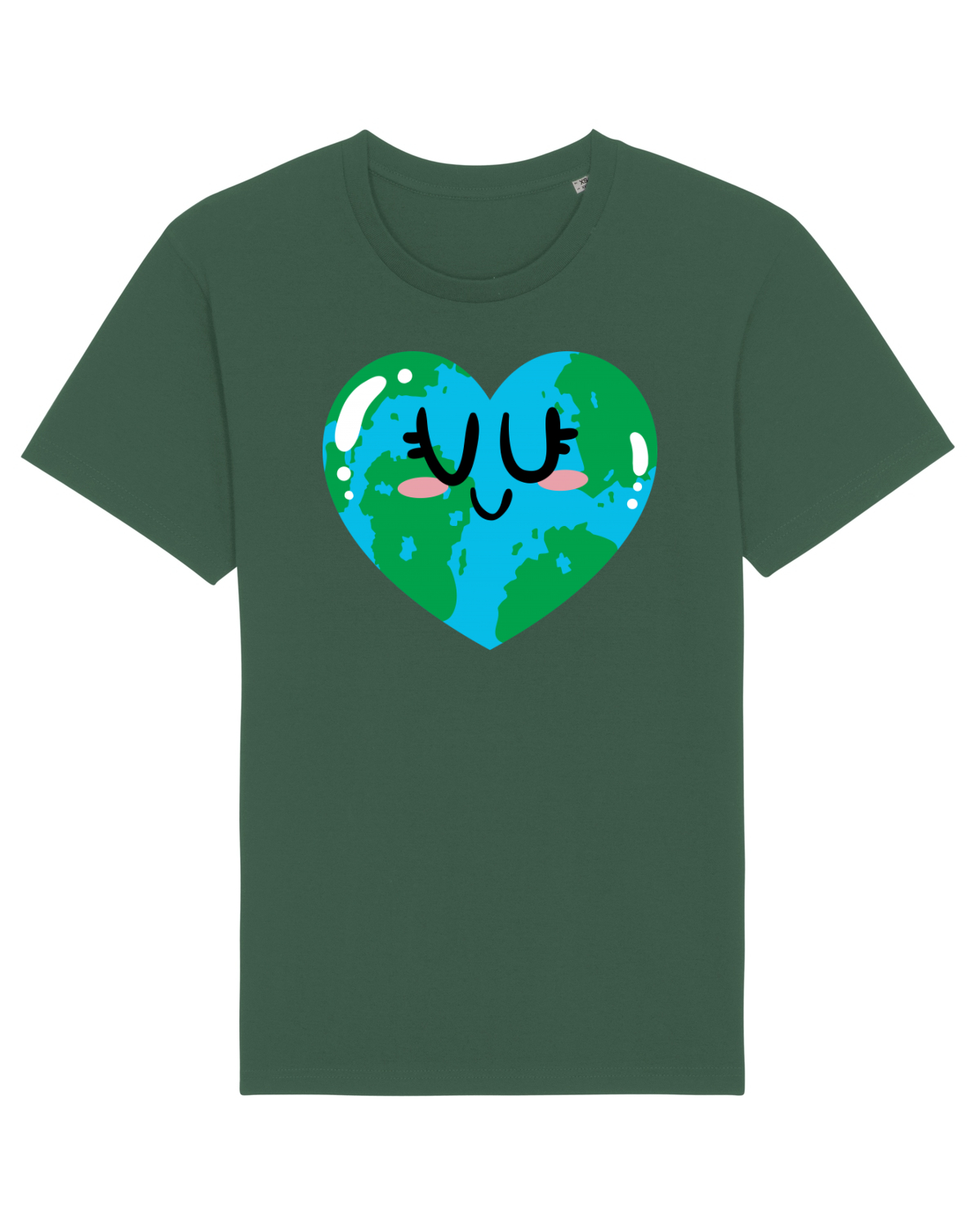 Tricou mânecă scurtă Unisex Rocker Bottle Green
