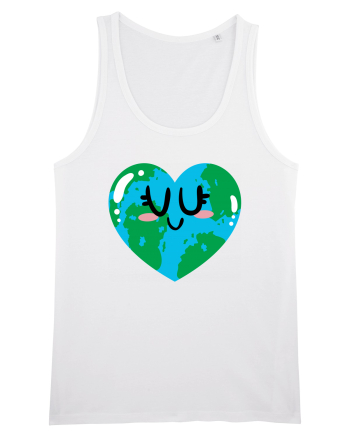 I Love Earth White