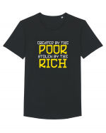 Created By The Poor Tricou mânecă scurtă guler larg Bărbat Skater