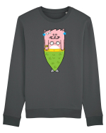merMEOW Bluză mânecă lungă Unisex Rise