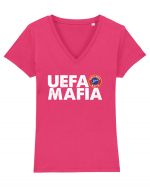 UEFA MAFIA Tricou mânecă scurtă guler V Damă Evoker