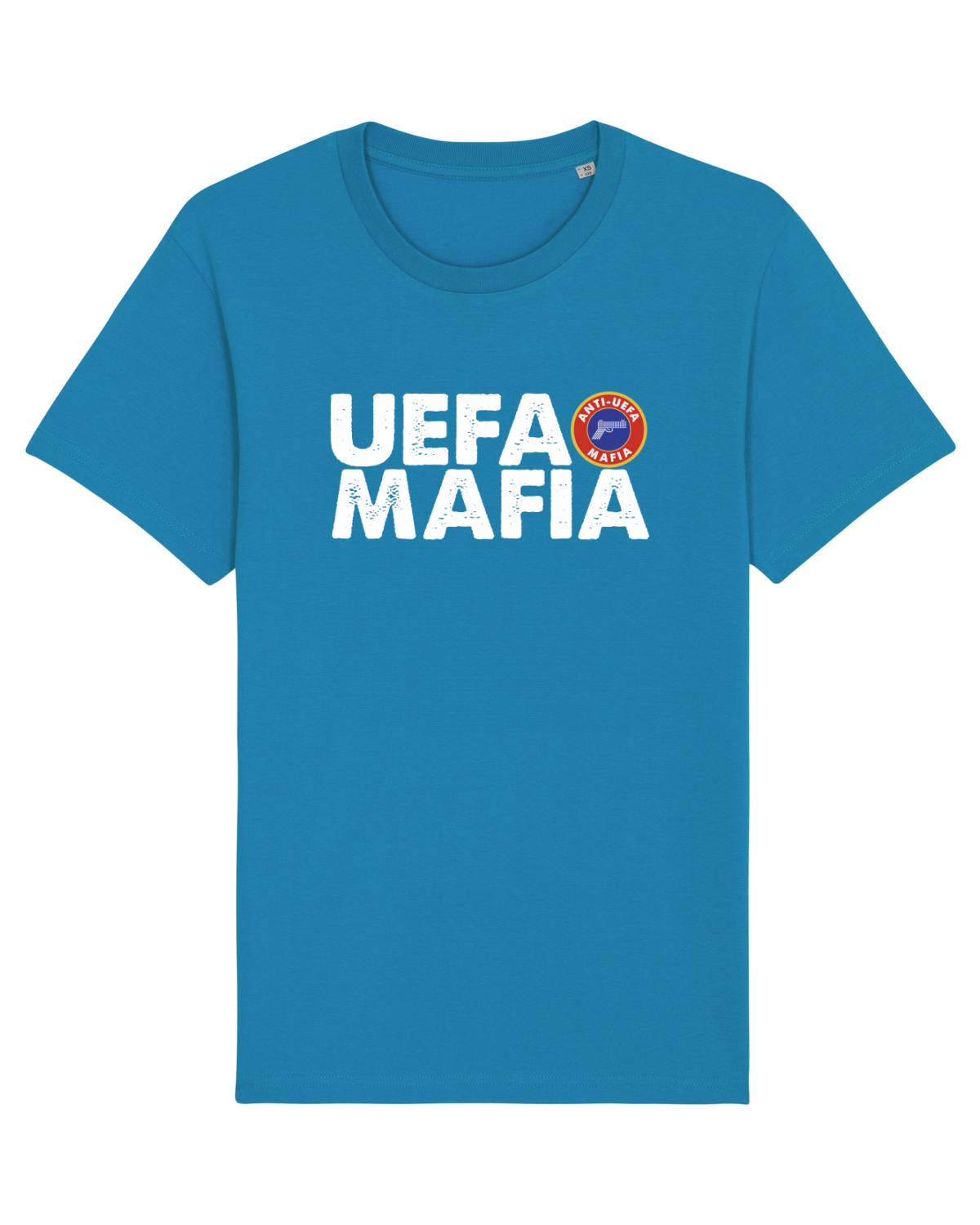 Tricou mânecă scurtă Unisex Rocker Azur