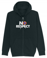 No Respect Hanorac cu fermoar Unisex Connector