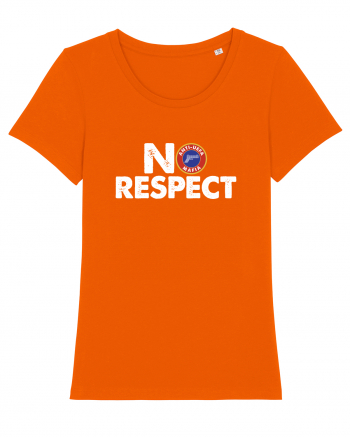 No Respect Bright Orange