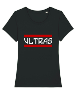 ULTRAS Tricou mânecă scurtă guler larg fitted Damă Expresser