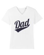 Dad Tricou mânecă scurtă guler V Bărbat Presenter