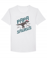 Papa Saurus Tricou mânecă scurtă guler larg Bărbat Skater