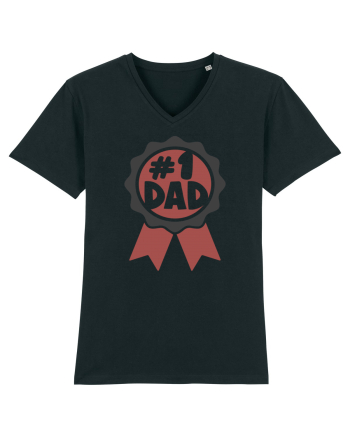Number One Dad Black