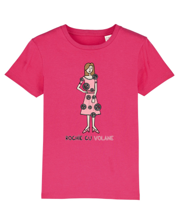 Rochie cu volane Raspberry