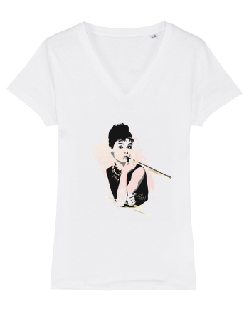 Audrey Hepburn White