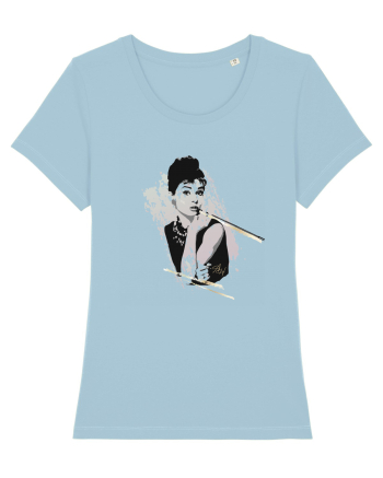 Audrey Hepburn Sky Blue