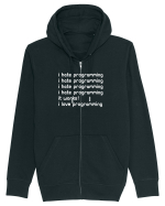 I love programming Hanorac cu fermoar Unisex Connector
