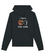 Pizza and Coffee into code Hanorac Unisex Drummer