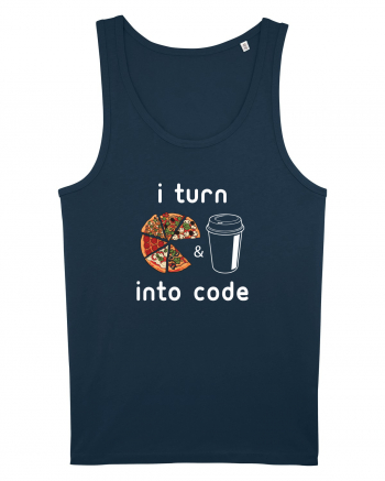 Pizza and Coffee into code Navy