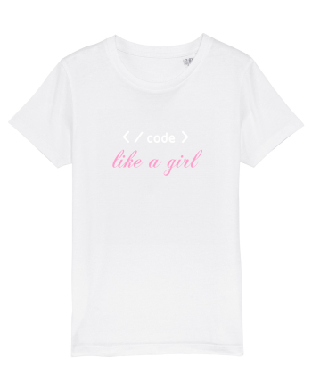 Code like a girl White