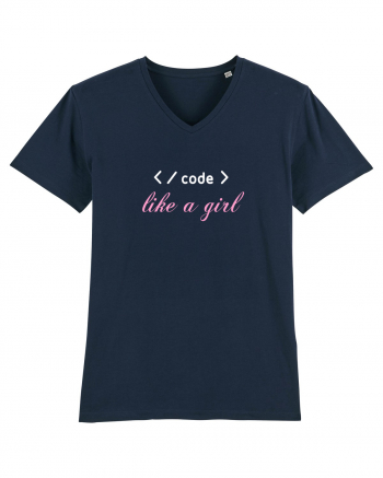 Code like a girl French Navy