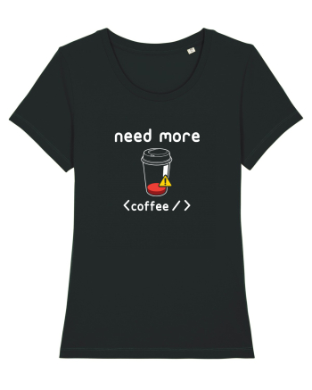 Need More Coffee Black