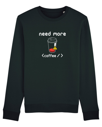 Need More Coffee Black