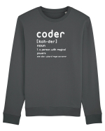 CODER Bluză mânecă lungă Unisex Rise