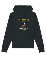 Low Battery Need Coffee Hanorac Unisex Drummer