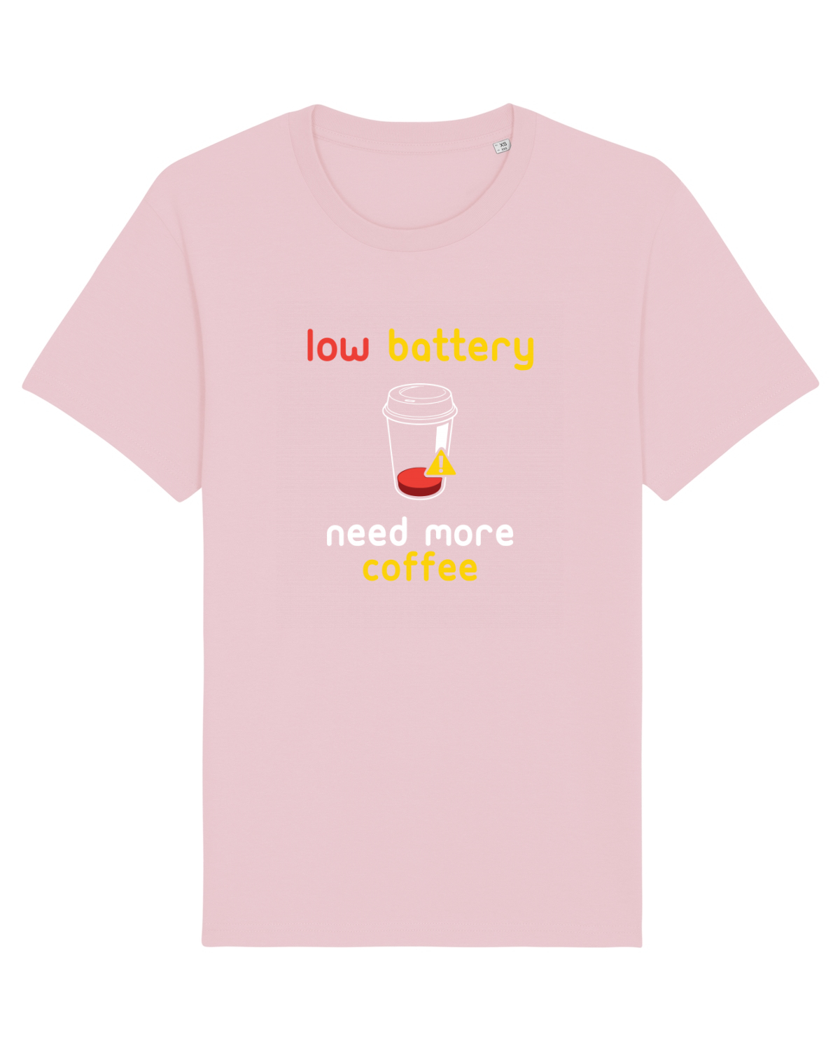 Tricou mânecă scurtă Unisex Rocker Cotton Pink