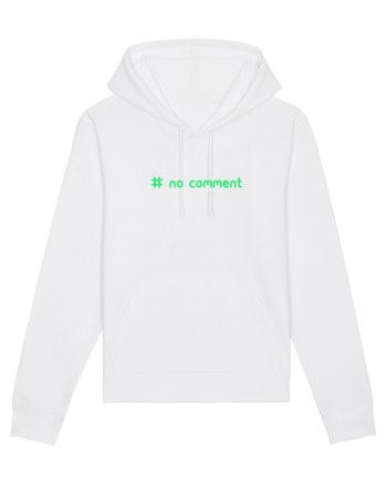 No Comment White