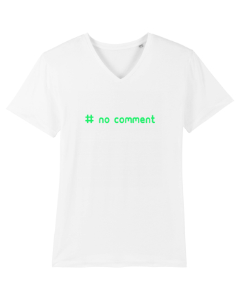 No Comment White
