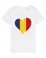 Inima Tricolor Tricou mânecă scurtă  Copii Mini Creator