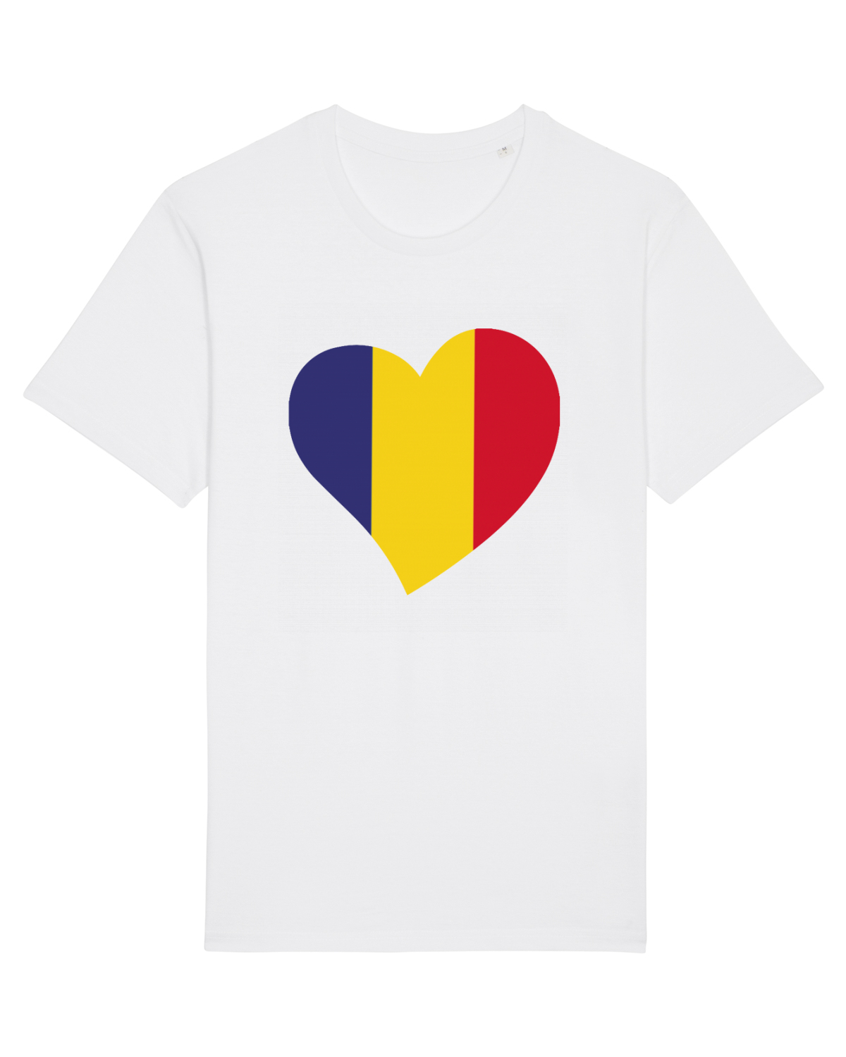 Tricou mânecă scurtă Unisex Rocker White
