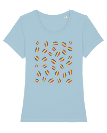 Amprenta Romaneasca Sky Blue