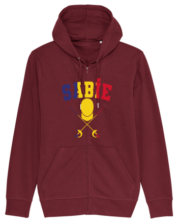 Scrima Sabie Tricolor Burgundy