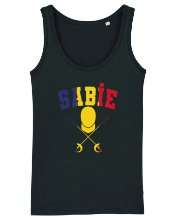 Scrima Sabie Tricolor Black