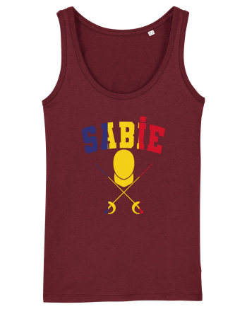 Scrima Sabie Tricolor Burgundy