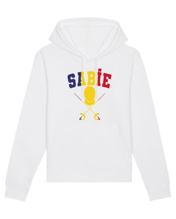 Scrima Sabie Tricolor White