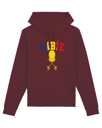 Scrima Sabie Tricolor Burgundy
