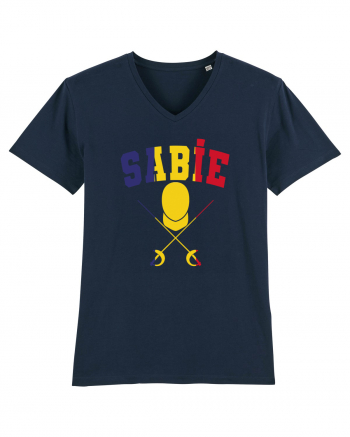 Scrima Sabie Tricolor French Navy