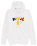 Srima Tricolor Hanorac cu fermoar Unisex Connector