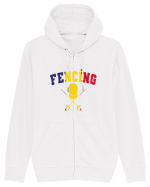 Fencing Tricolor Hanorac cu fermoar Unisex Connector