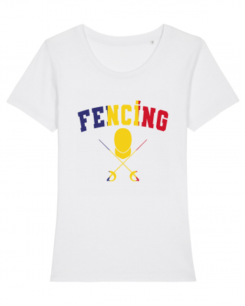 Fencing Tricolor White